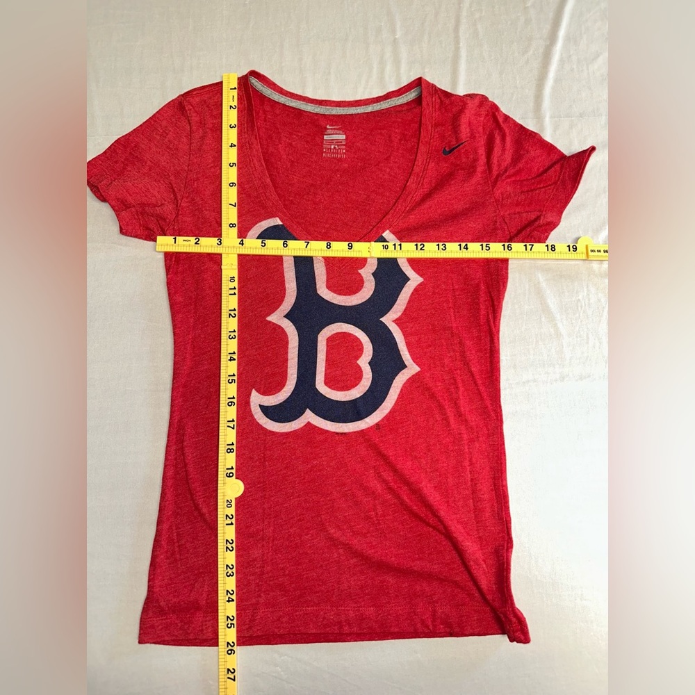 NIKE • MLB Boston Red Sox Baseball Ladies Tee Size S 2012 - Picture 6 of 6